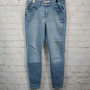 Levi's Jeans Women's Size 10 Mid Rise Skinny Blue Denim